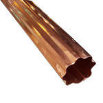 Downspouts Copper Aluminum Square Corrugated Round