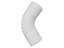 Plain round gutter elbow