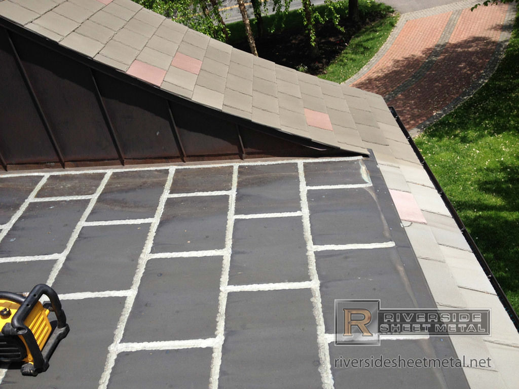 Flat Lock Roof & Wall Panels. Copper, Steel, Aluminum, Zinc