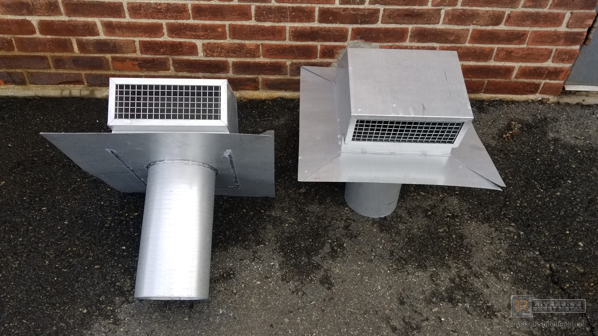 Freedom Gray Custom Made Roof Vents Shipping Available 